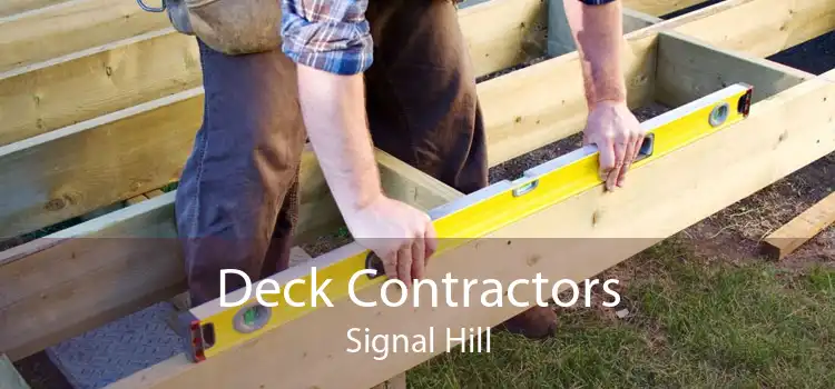 Deck Contractors Signal Hill